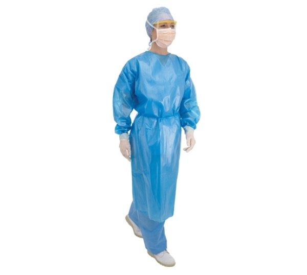 Protective Wear long sleeved gowns